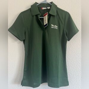 Women's Polo Shirt - Olive Green - Topo Chico Hard Seltzer